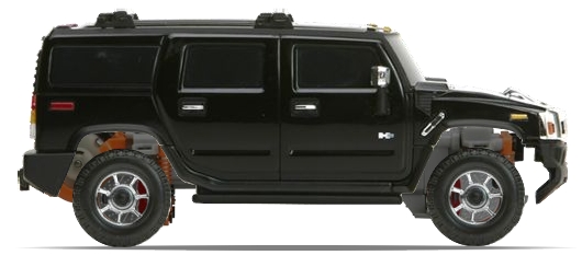 Xmods Evolution 2004 Hummer H2 RC Starter Kit